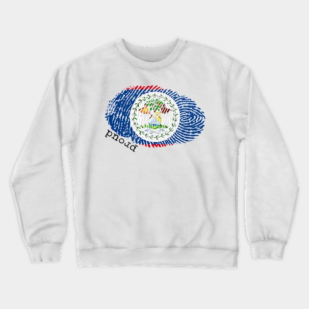 Belize flag Crewneck Sweatshirt by Shopx